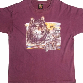 VINTAGE 3D EMBLEM BLACK HILLS RALLY TEE SHIRT 1995 SIZE XL MADE IN USA City Smart