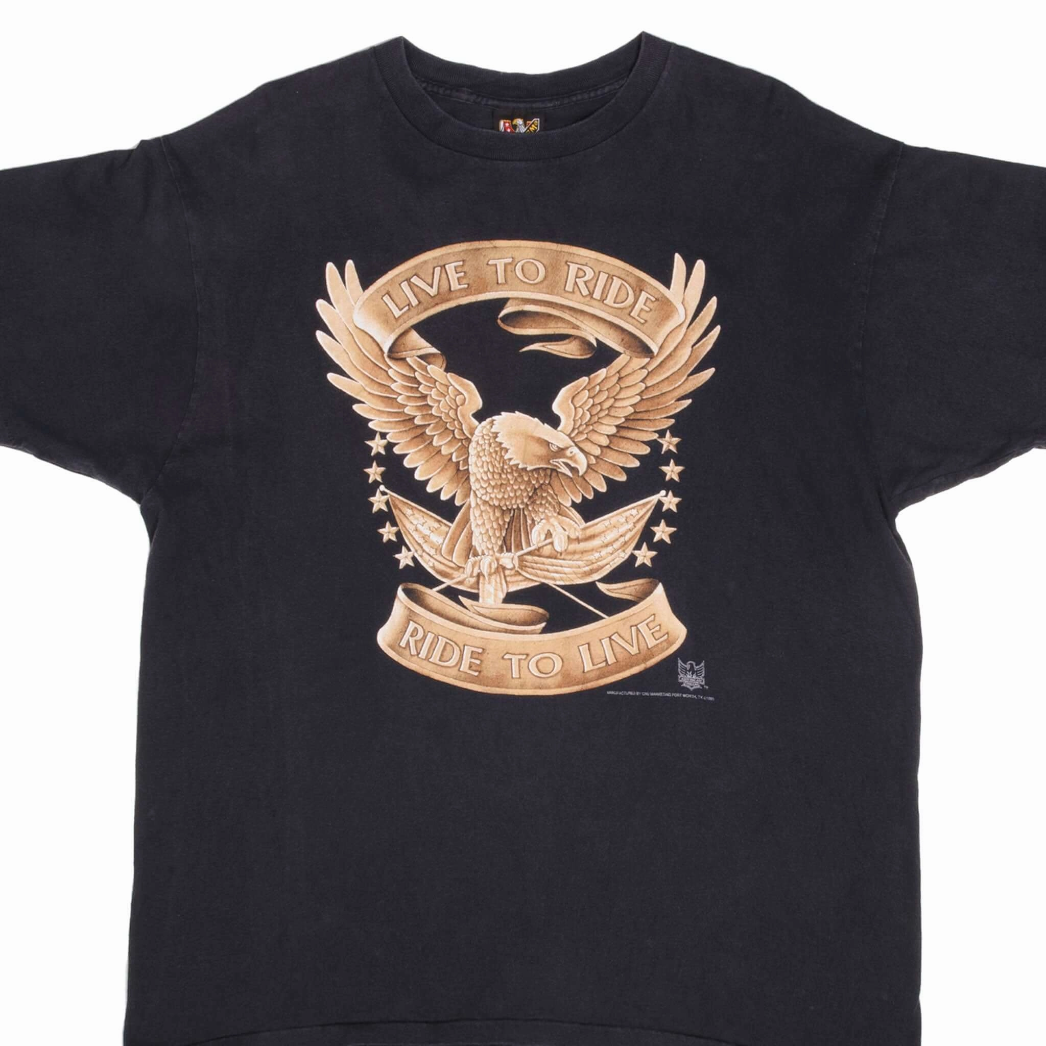 VINTAGE 3D EMBLEM TEE SHIRT 1993 SIZE XL MADE IN USA certified