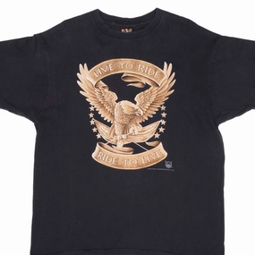 VINTAGE 3D EMBLEM TEE SHIRT 1993 SIZE XL MADE IN USA certified