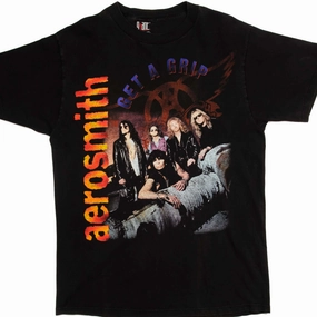 Smart Fit VINTAGE AEROSMITH GET A GRIP TEE SHIRT 1993 SIZE LARGE