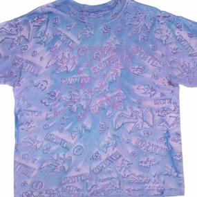 VINTAGE ALL OVER PRINT LED ZEPPELIN TEE SHIRT SIZE XL 90s VintageWash Casual Comfort Fit