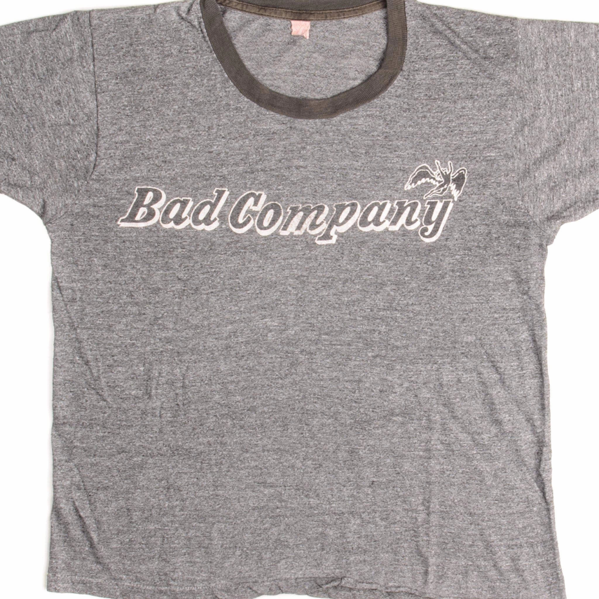 VINTAGE BAD COMPANY DESOLATION ANGELS USA TOUR TEE SHIRT 1979 SMALL MADE IN USA Comfy Design Minimalist Aesthetic