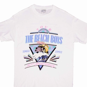 Playful Prints Urban Fashion VINTAGE BEACH BOYS 30TH ANNIVERSARY TEE SHIRT 1992 SIZE LARGE MADE IN USA