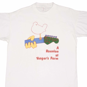 thermal Casual Wearable VINTAGE BETHEL AT YASGUR'S FARM 1994 TEE SHIRT SIZE XL