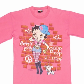 Comfort Design Street Comfort Style VINTAGE BETTY BOOP GRAFFITI TEE SHIRT 1994 SIZE LARGE MADE IN USA