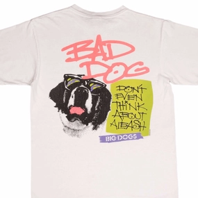Relaxed Style VINTAGE BIG DOGS BAD DOGS TEE SHIRT 1990 SIZE MEDIUM