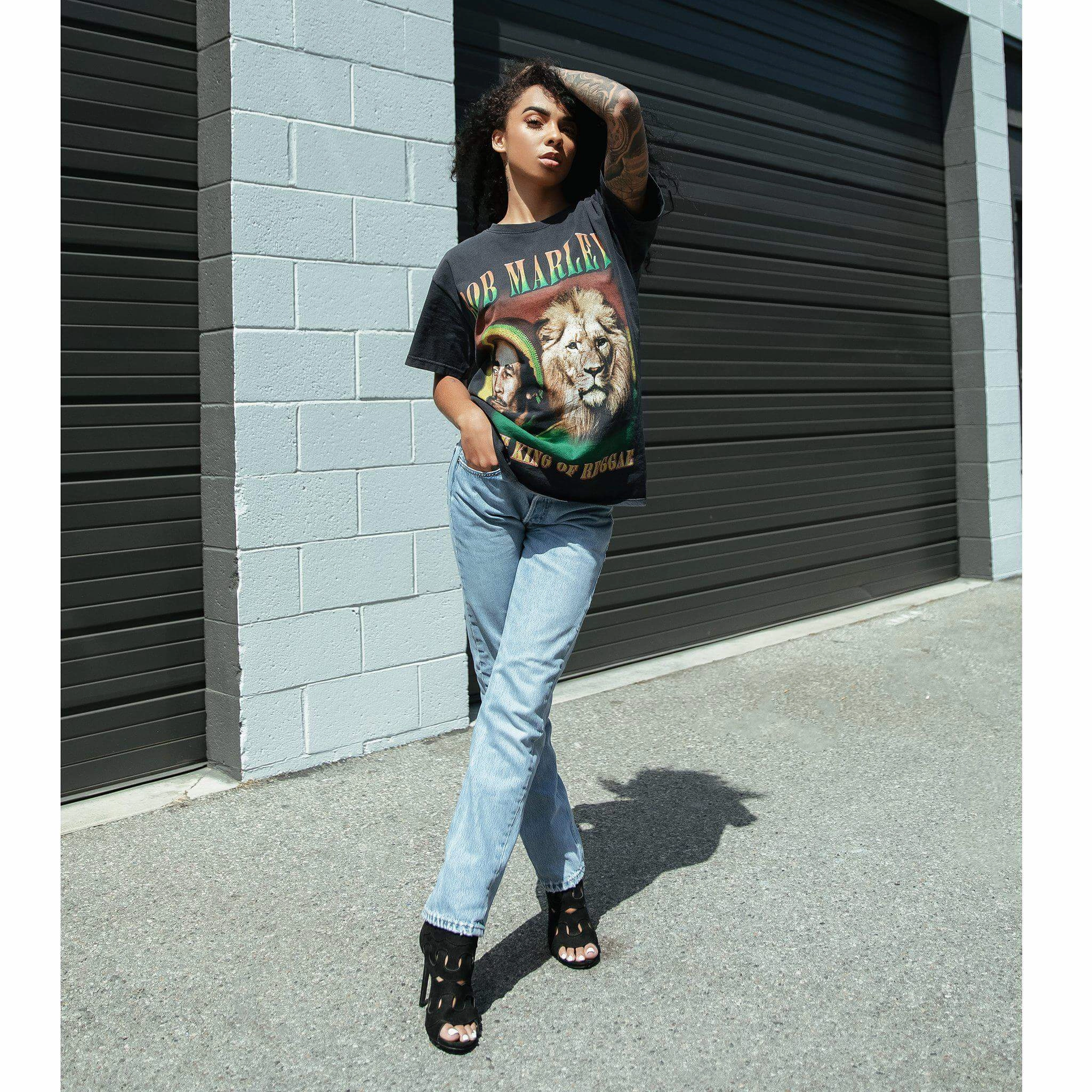 Cozy Apparel VINTAGE BOB MARLEY TEE SHIRT SIZE MEDIUM 90s