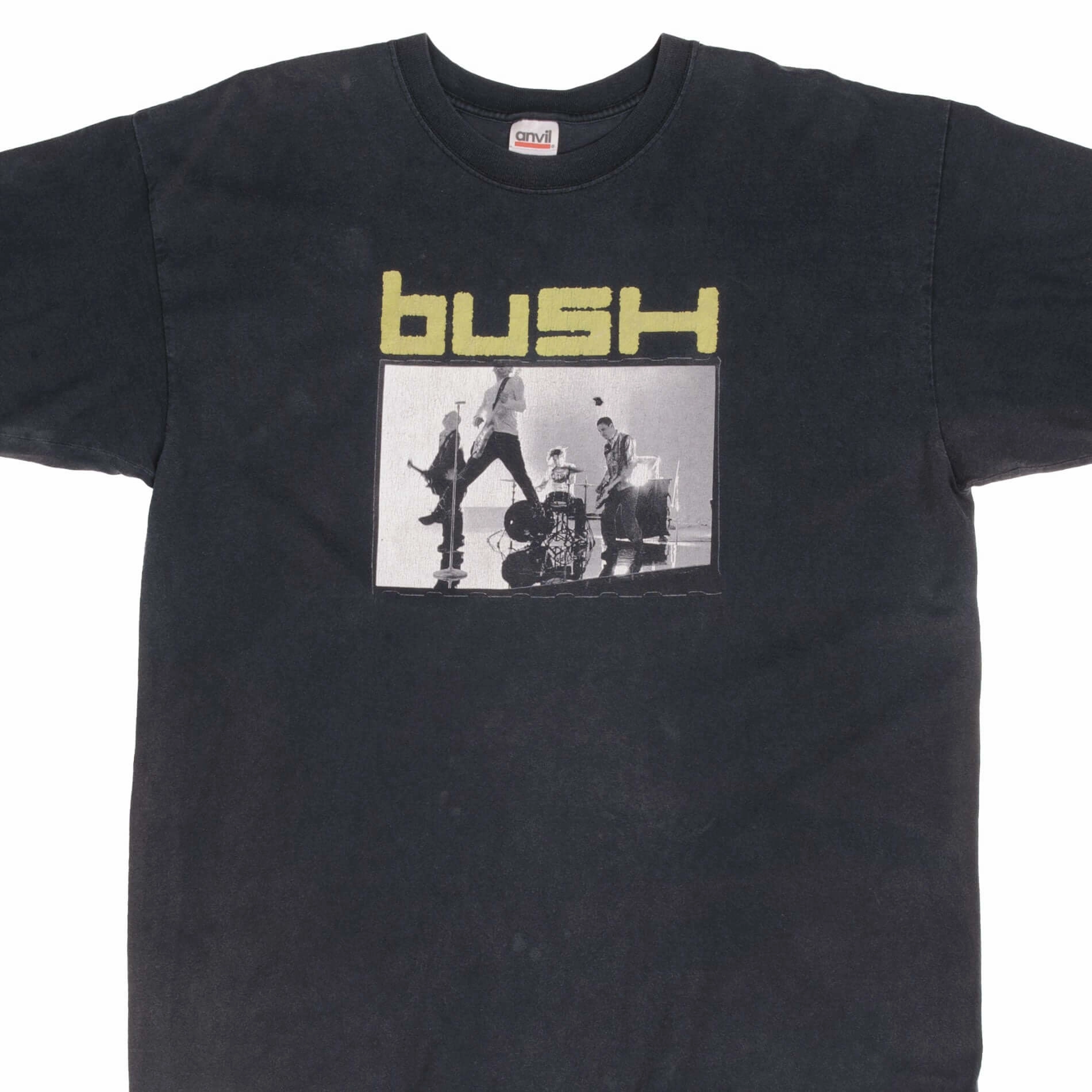 VINTAGE BUSH GOLDEN STATE TOUR 2002 TEE SHIRT XL MADE IN USA Eco Conscious Production