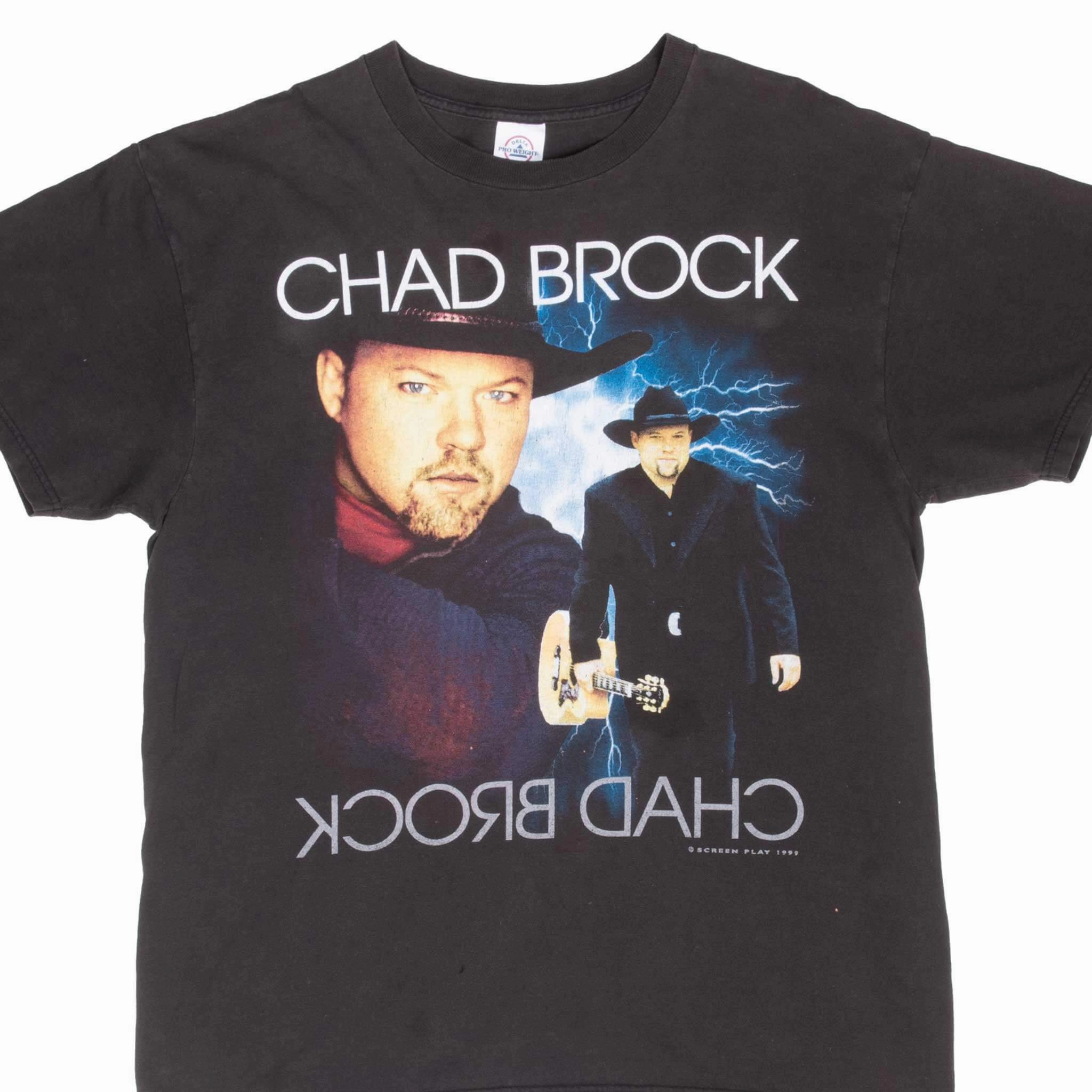 Fresh Style Trend Essential Wear VINTAGE CHAD BROCK TOUR 2002 TEE SHIRT SIZE LARGE