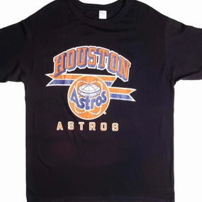 VINTAGE CHAMPION MLB HOUSTON ASTROS TEE SHIRT 1989 SIZE XL MADE IN USA DEADSTOCK Moisture Management Technology