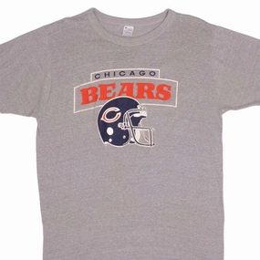 VINTAGE CHAMPION NFL CHICAGO BEARS TEE SHIRT 1980S LARGE MADE IN USA Performance Layer Comfortable Look