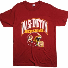 Edgy light layering VINTAGE CHAMPION NFL WASHINGTON REDSKINS TEE SHIRT EARLY 1980S MEDIUM MADE USA