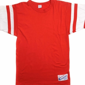 easy to pair Daily Outfit Style VINTAGE CHAMPION TEE SHIRT EARLY 1980S-1990 SIZE SMALL MADE IN USA