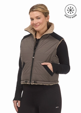 Essential Shield Double Up Reversible Crop Vest