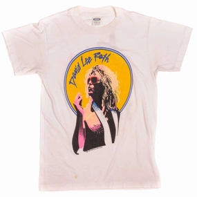 VINTAGE DAVID LEE ROTH CRAZY FROM THE HEAT'85 TEE SHIRT SIZE SMALL MADE IN USA Cozy And Stylish