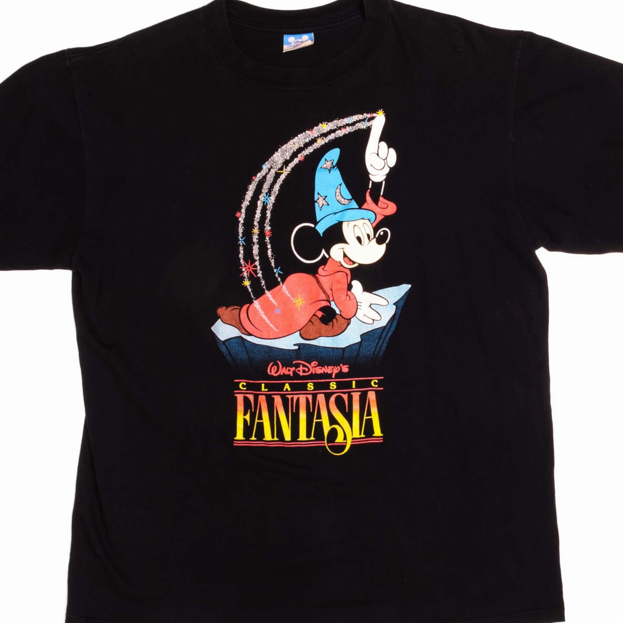 Plus Size Comfort and Breathable VINTAGE DISNEY FANTASIA TEE SHIRT 1990s SIZE LARGE MADE IN USA