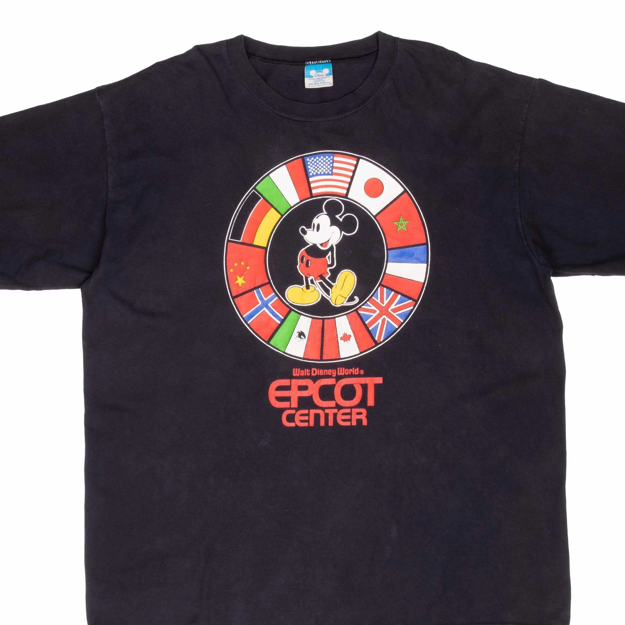 Trendy Vibe VINTAGE DISNEY MICKEY MOUSE EPCOT 1990S TEE SHIRT XL MADE IN USA
