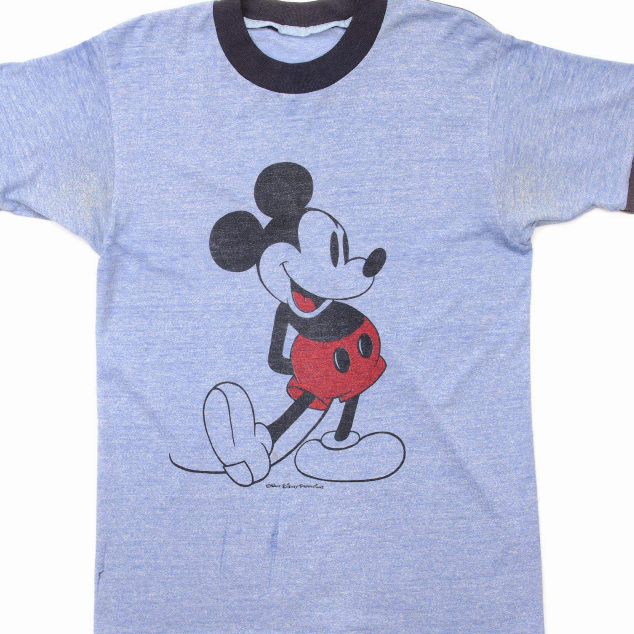 Everyday Wearable Comfy Layer Wear VINTAGE DISNEY MICKEY MOUSE TEE SHIRT SIZE SMALL