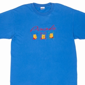 Basic Wardrobe Piece Casual Elegance VINTAGE DISNEY WINNIE THE POOH EMBROIDERED 1990S TEE SHIRT LARGE