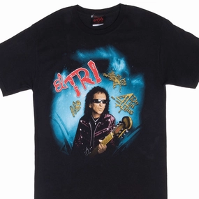 WrinkleResistant Texture SeamlessConstruction VINTAGE EL TRI 4 DECADAS MEXICAN BAND 2008 TEE SHIRT SMALL