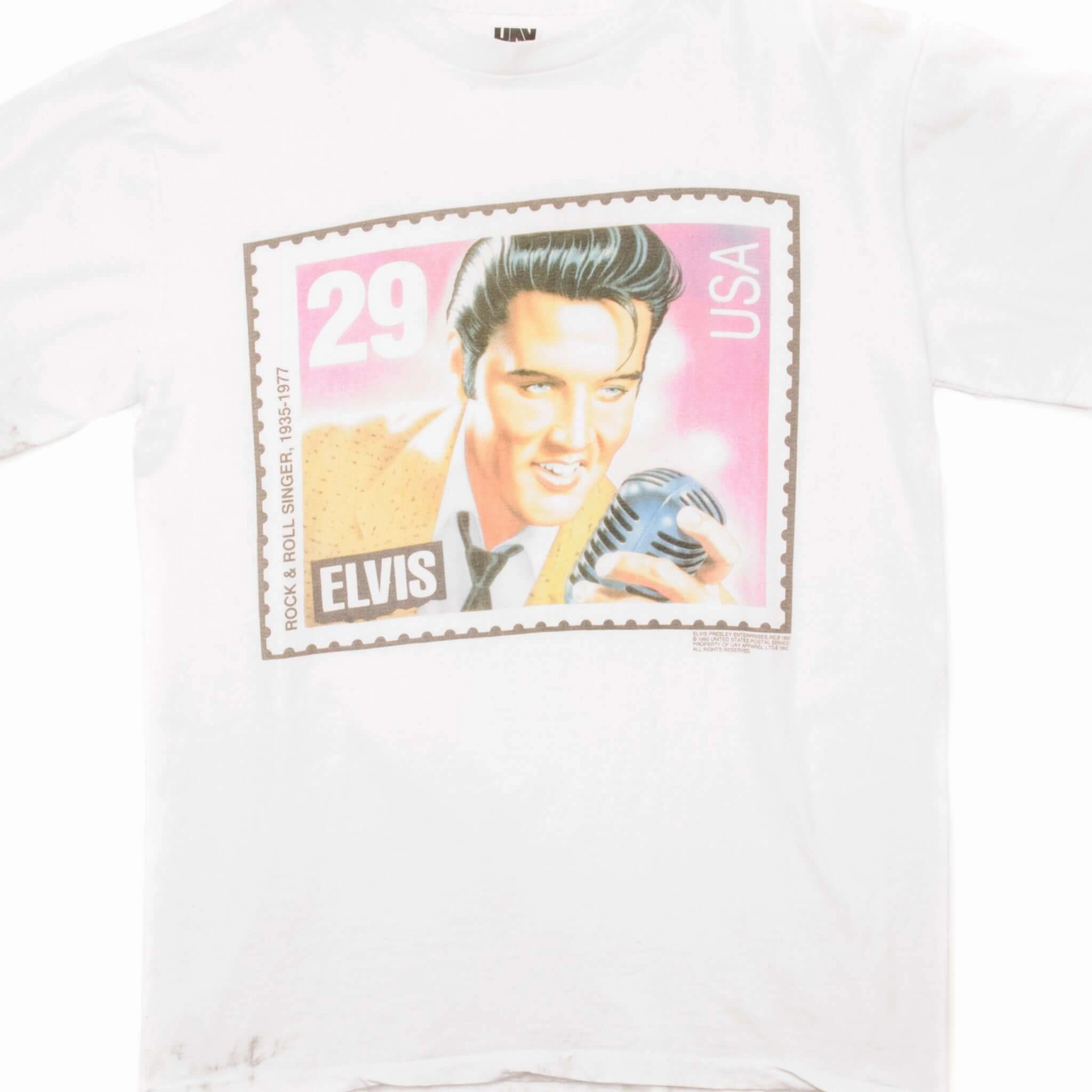 LongLastingColor VINTAGE ELVIS PRESLEY TEE SHIRT 1992 SIZE LARGE MADE IN USA