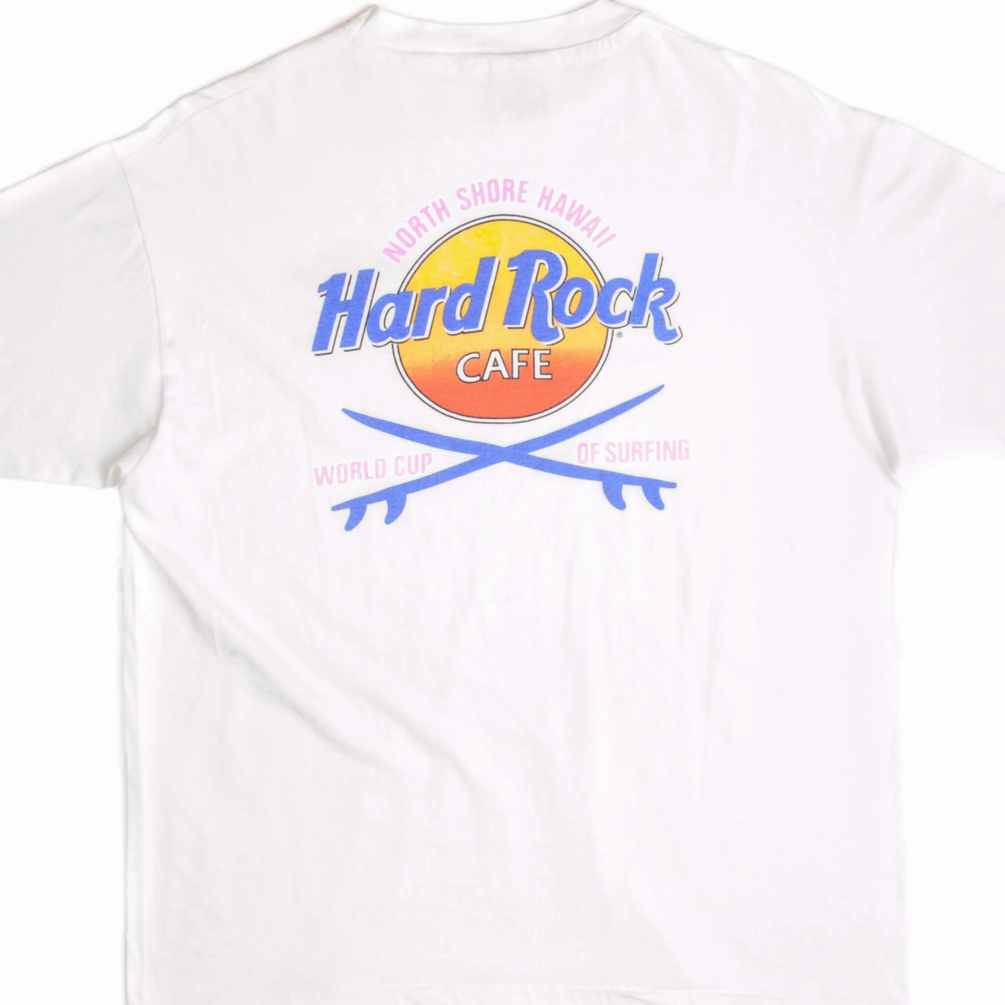 Reinforced Hemline VINTAGE HARD ROCK CAFE TEE SHIRT 1990s SIZE LARGE MADE IN USA