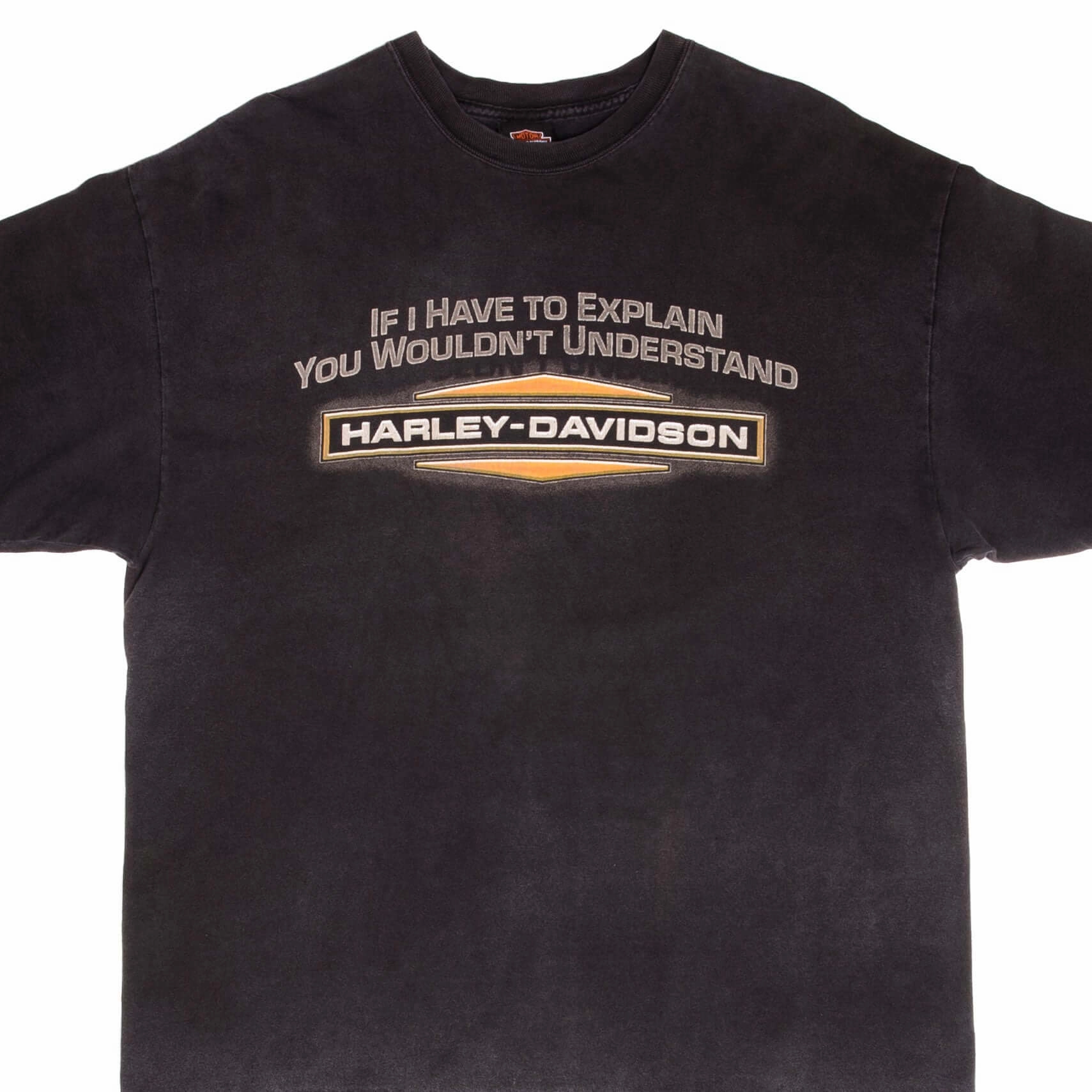 VINTAGE HARLEY DAVIDSON 2000s TEE SHIRT SIZE XL outdoor concert UV Protection Fabric