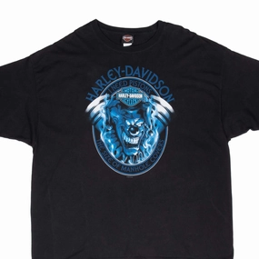 VINTAGE HARLEY DAVIDSON CLOWN LIBERTYVILLE ILLINOIS 2012 TEE SHIRT 3XL Perfect Comfort Wear