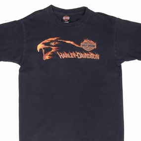 Thermal Regulation Fabric Casual Chic Wear VINTAGE HARLEY DAVIDSON EAGLE 2002 TEE SHIRT LARGE MADE IN USA
