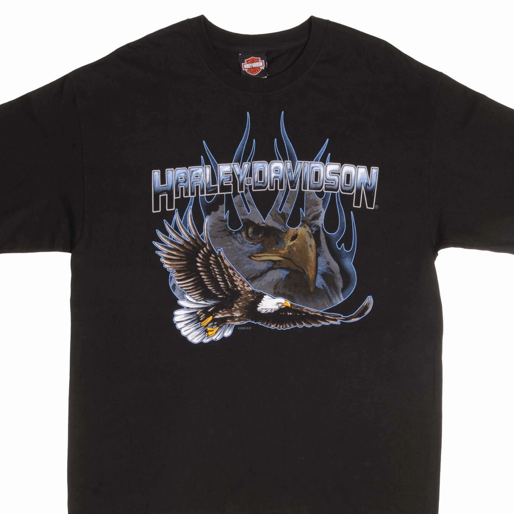 homecoming Cozy Design Fit VINTAGE HARLEY DAVIDSON EAGLE TEXAS TEE SHIRT 2005 LARGE MADE IN USA