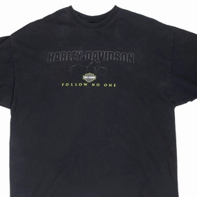 Weekend Wear VINTAGE HARLEY DAVIDSON FOLLOW NO ONE OREGON TEE SHIRT 2009 3XL
