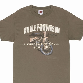 City Smart Look VINTAGE HARLEY DAVIDSON HONOLULU HAWAII 2011 TEE SHIRT LARGE