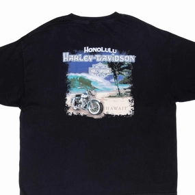 Modern Outfit VINTAGE HARLEY DAVIDSON HONOLULU HAWAII TEE SHIRT SIZE 2XL