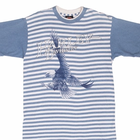 VINTAGE HARLEY DAVIDSON Mantua Ohio TEE SHIRT 1995 MEDIUM MADE IN USA Hypoallergenic Textile Everyday Wearable