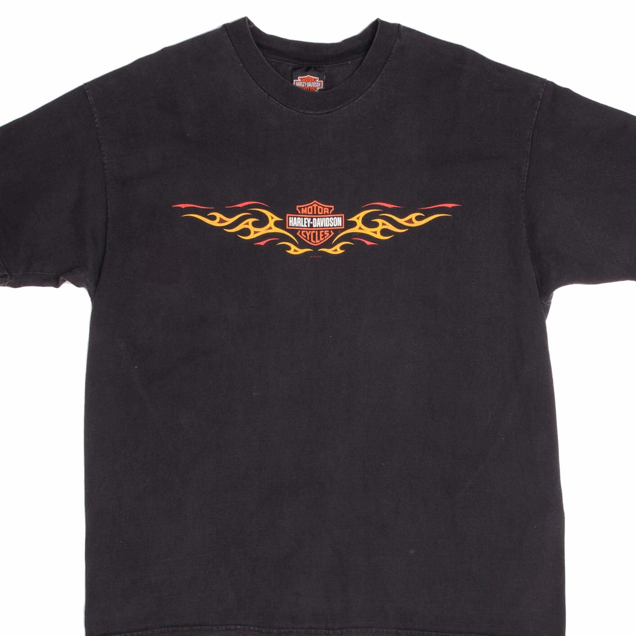 VINTAGE HARLEY DAVIDSON MINNESOTA TEE SHIRT 1999 XL MADE USA 90s High Quality Printing Garment Washed Texture