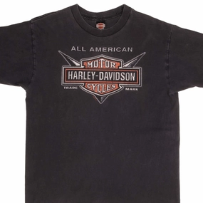 VINTAGE HARLEY DAVIDSON MOTOR CYCLES TEE SHIRT 2000 LARGE MADE IN USA Cozy Vibe