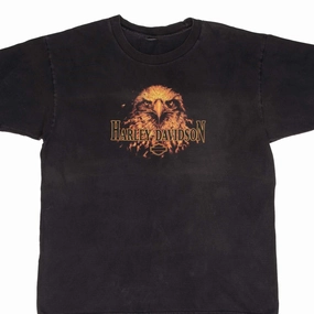 Relaxed Wear Light Trend VINTAGE HARLEY DAVIDSON OF JACKSON MISSISSIPPI EAGLE 1990S TEE SHIRT SIZE XL