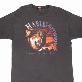 VINTAGE HARLEY DAVIDSON ORLANDO FLORIDA 1997 TEE SHIRT XL MADE IN USA Wrinkle Free Fabric