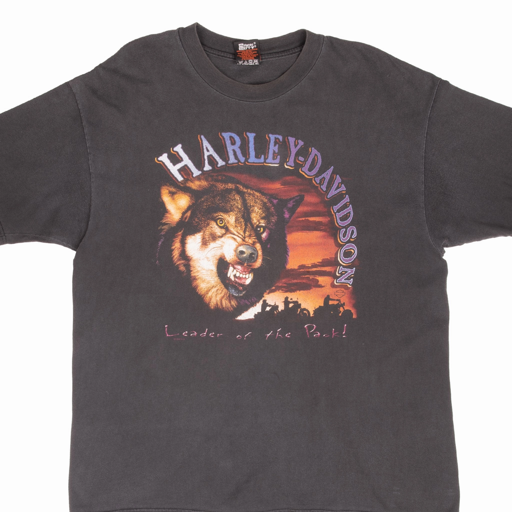 VINTAGE HARLEY DAVIDSON ORLANDO FLORIDA 1997 TEE SHIRT XL MADE IN USA Wrinkle Free Fabric