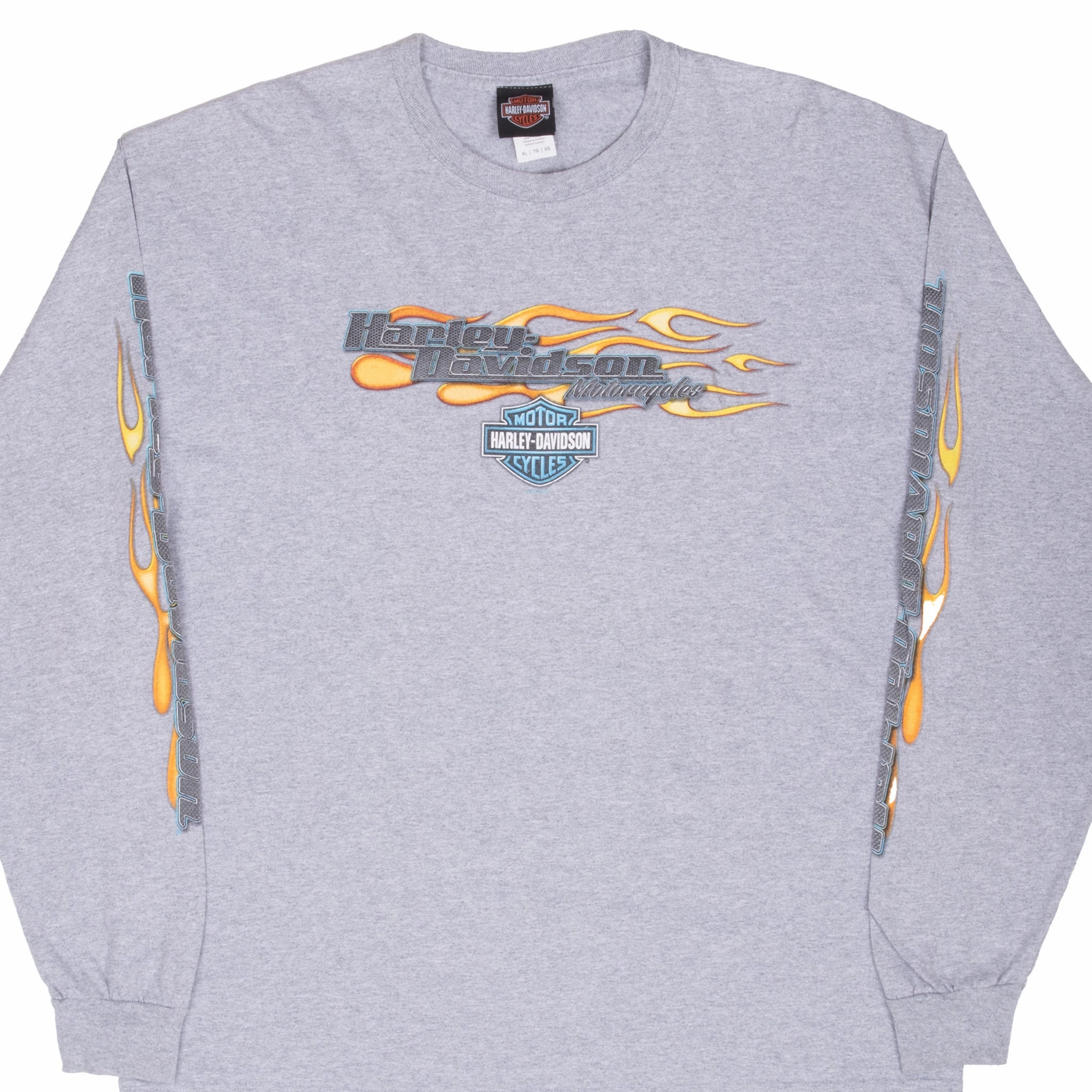 Cozy Layer Lightweight Shirt VINTAGE HARLEY DAVIDSON POCATELLO IDAHO FLAME LONG SLEEVE TEE SHIRT 2017 XL