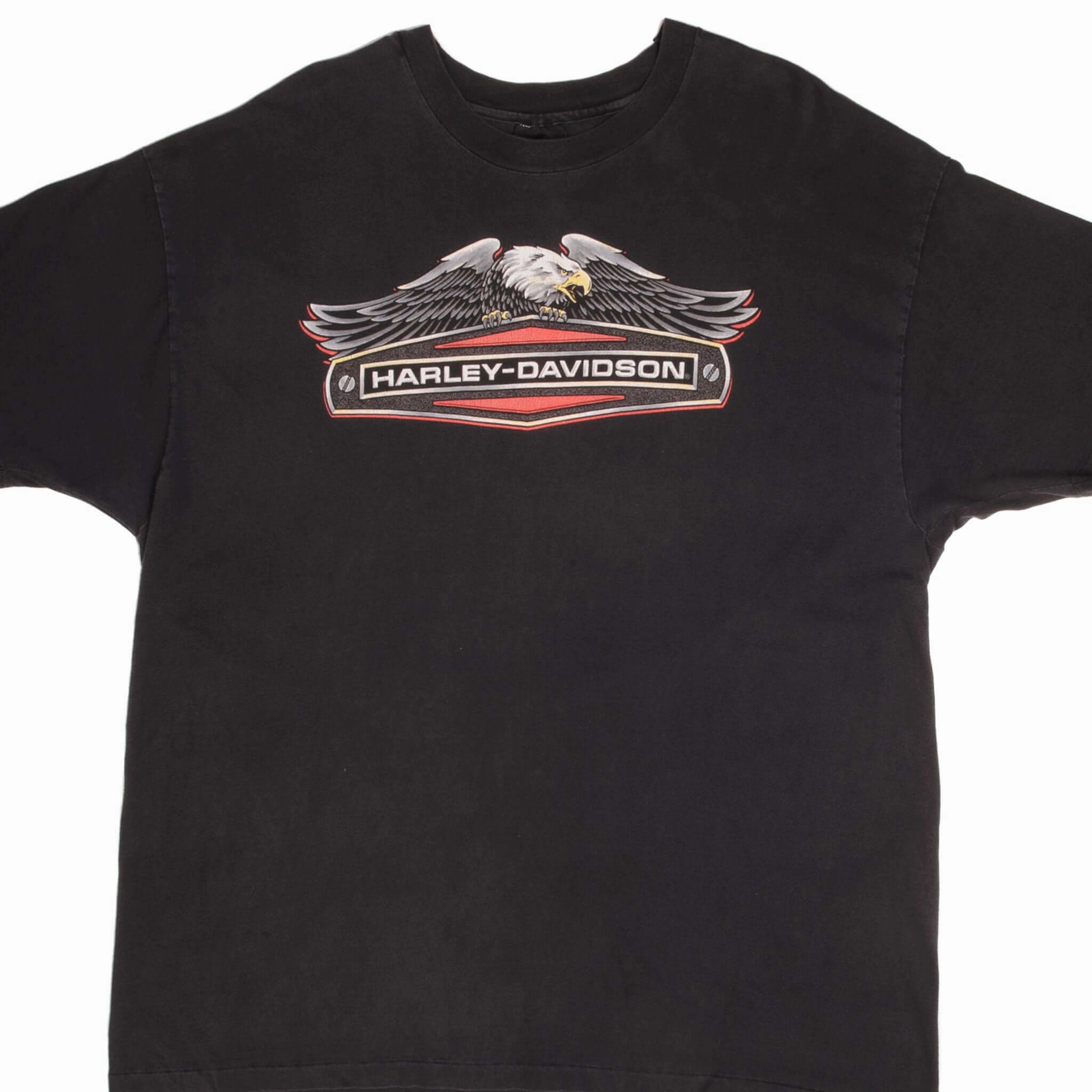 VINTAGE HARLEY DAVIDSON TEE SHIRT 1986 SIZE 2XL MADE IN USA Perfectly Fit Teenager fashion