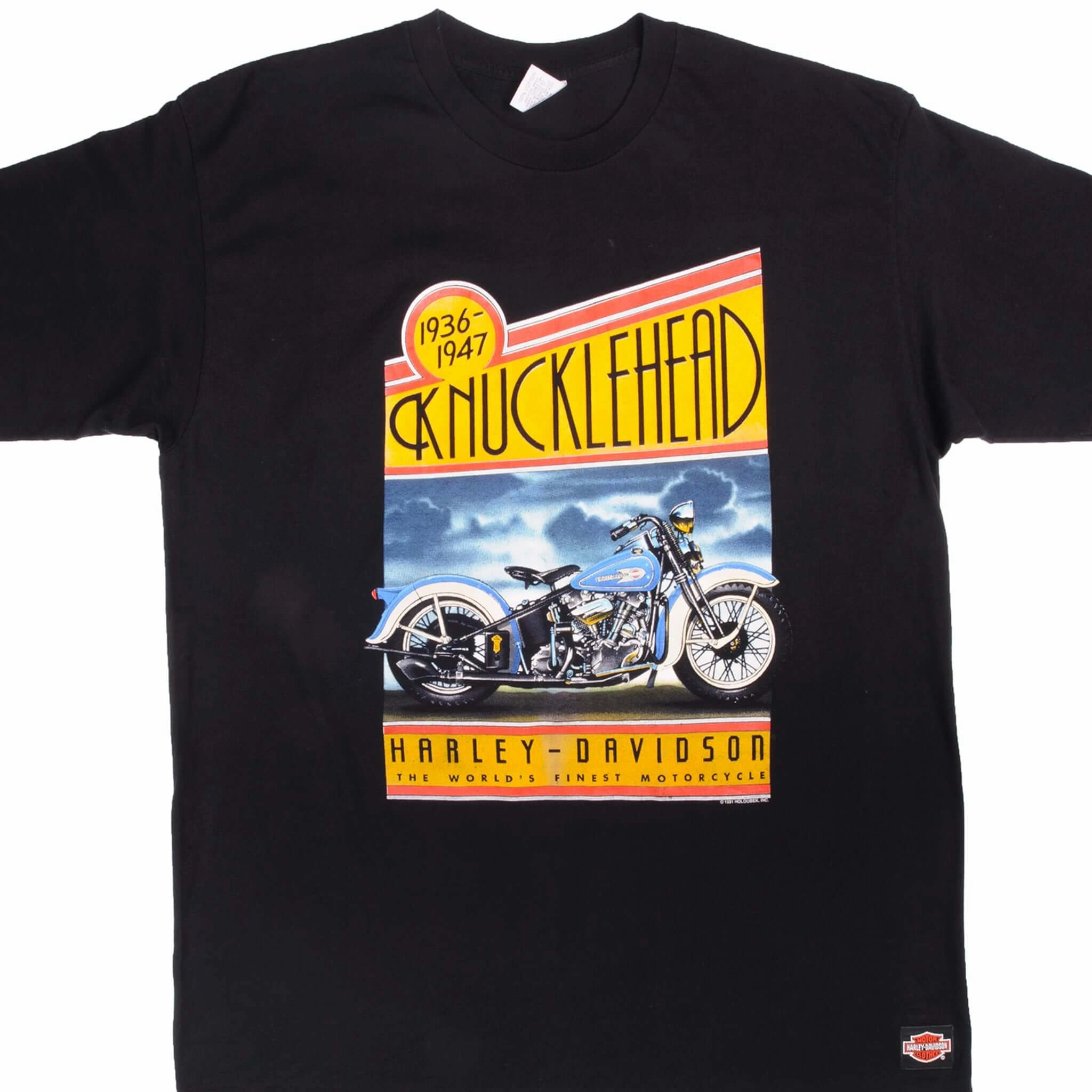 Chill Wear VINTAGE HARLEY DAVIDSON TEE SHIRT 1991 SIZE XL MADE IN USA