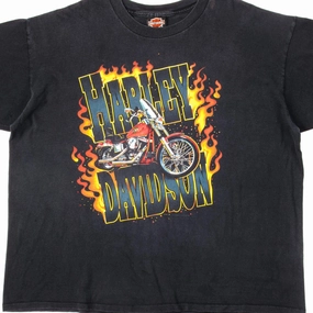 VINTAGE HARLEY DAVIDSON TEE SHIRT 1992 SIZE XL MADE IN USA Casual Layer Wear