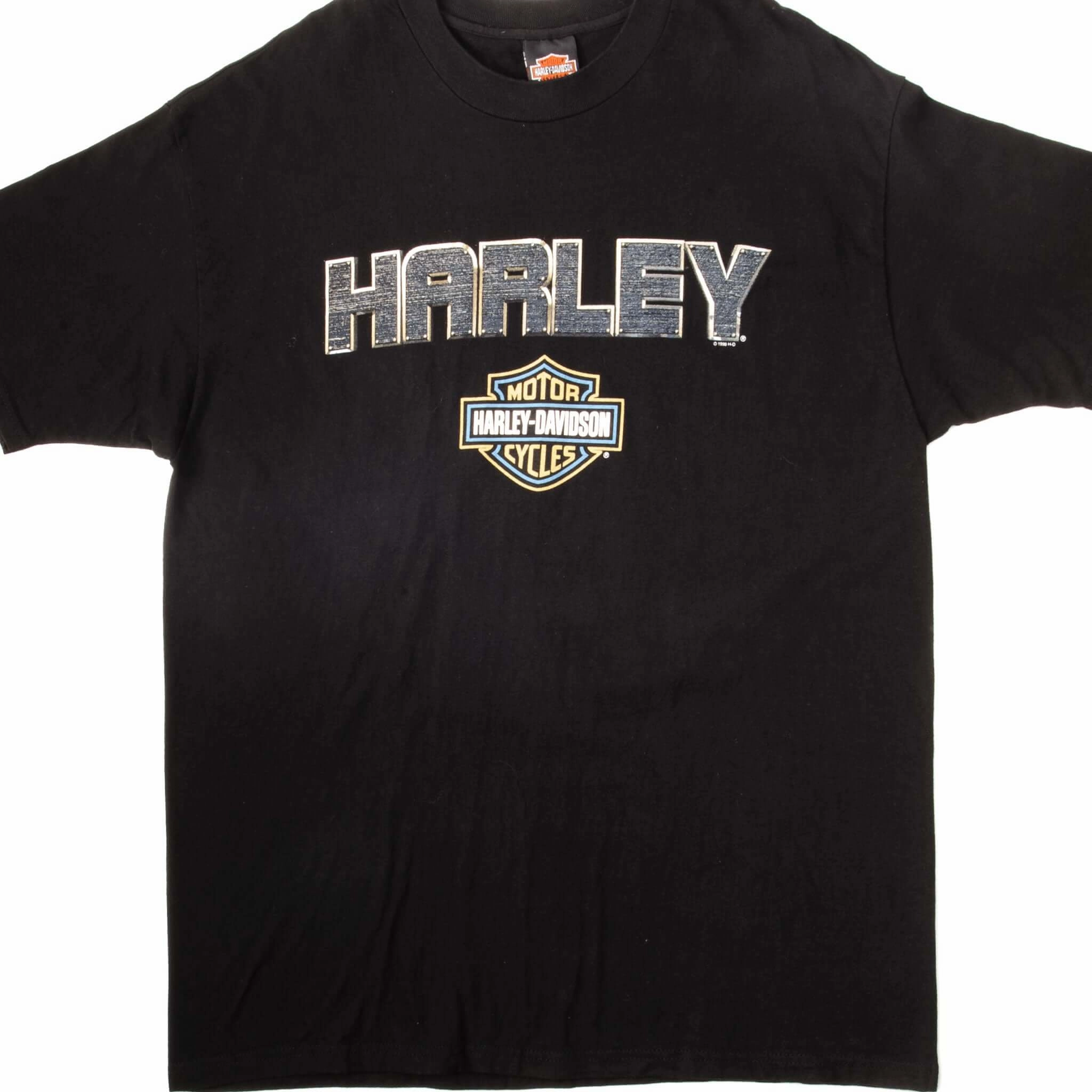Chill Comfort Wear Fashion-Ready VINTAGE HARLEY DAVIDSON TEE SHIRT 1998 SIZE XL MADE IN USA