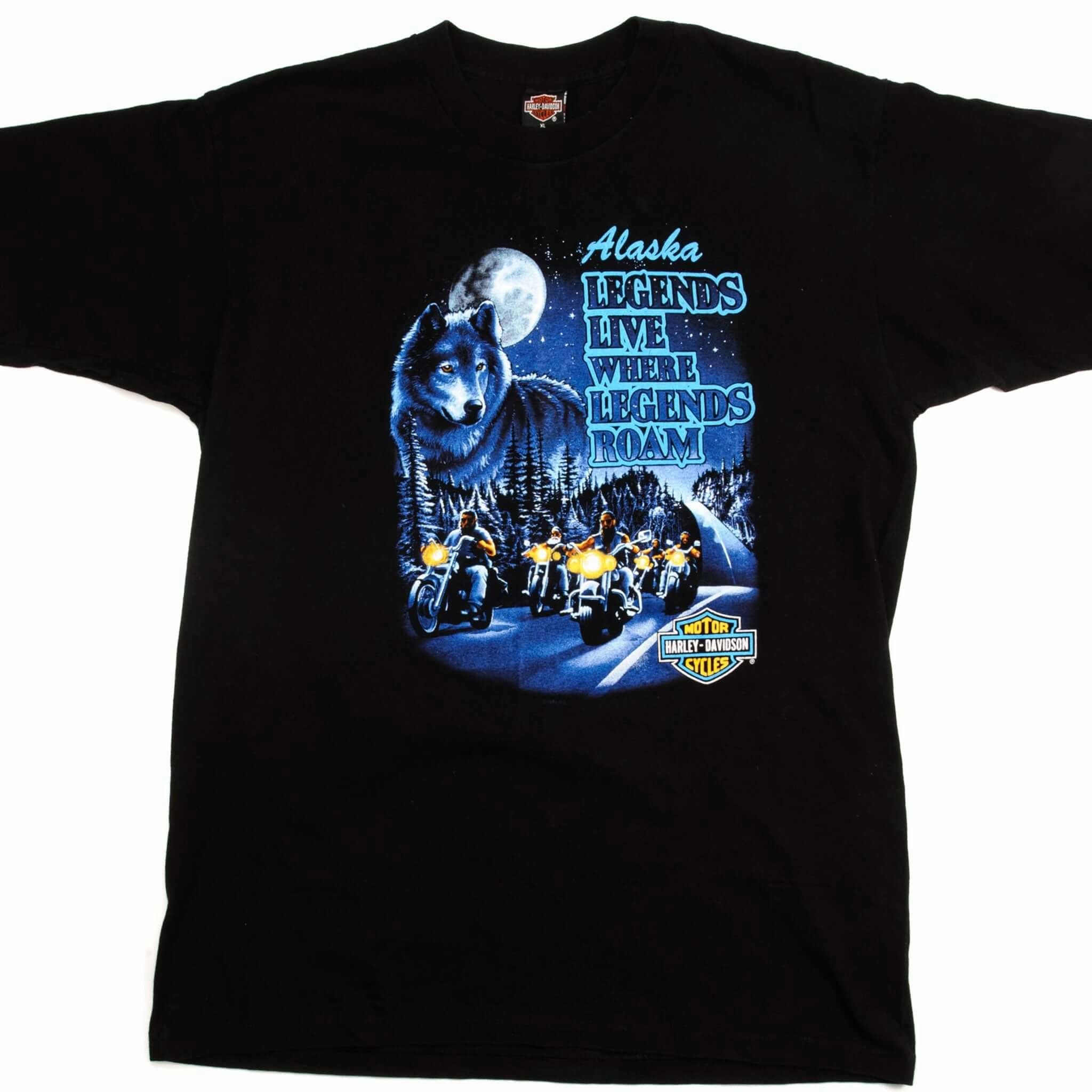 VINTAGE HARLEY DAVIDSON TEE SHIRT BY HOLOUBEK 1995 SIZE XL MADE IN USA Seasonal Smart