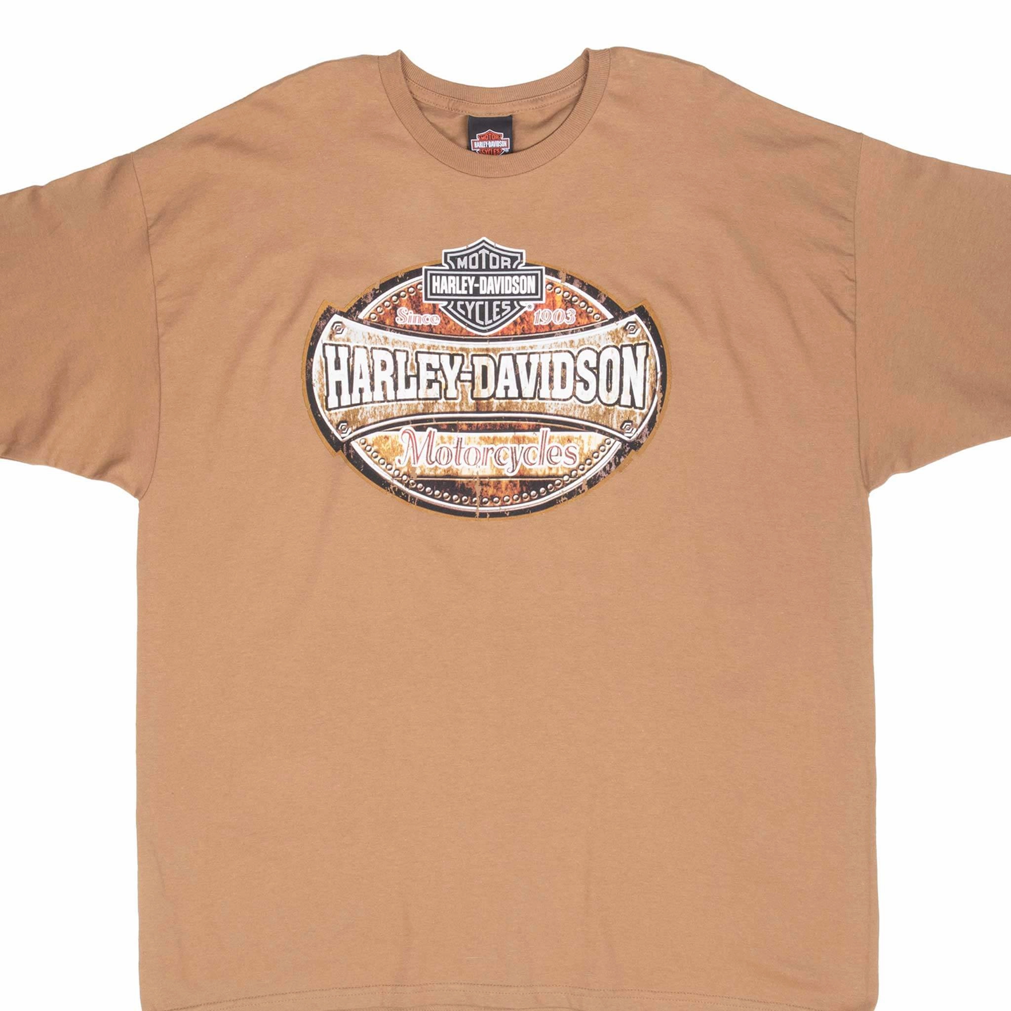 VINTAGE HARLEY DAVIDSON TEXAS 2000S TEE SHIRT 2XL Everyday Trend Stretch Fit