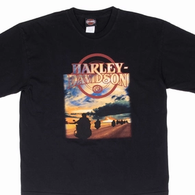 Lightweight Wear Simple Fashion VINTAGE HARLEY DAVIDSON TULSA OKLAHOMA TEE SHIRT 2005 LARGE