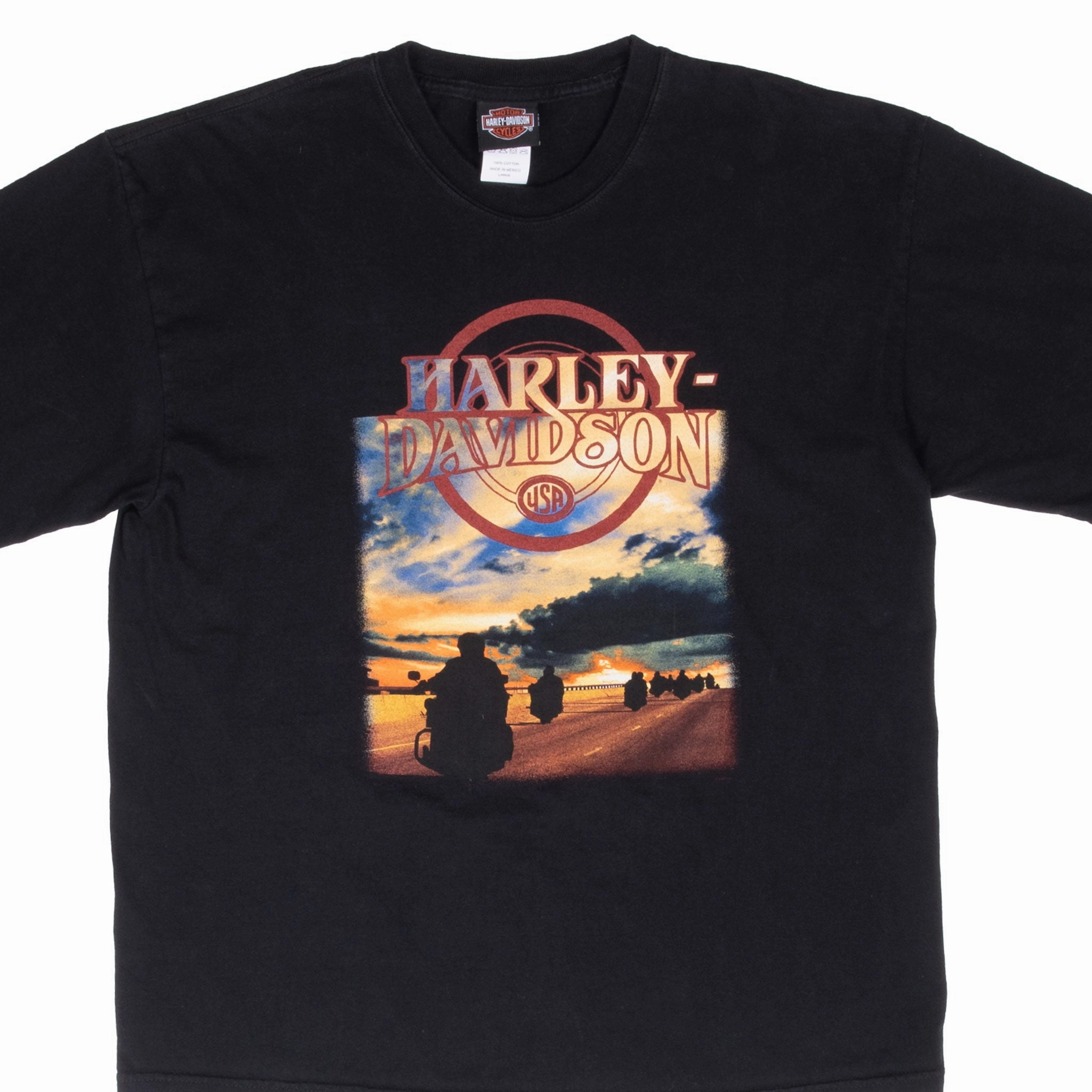 Lightweight Wear Simple Fashion VINTAGE HARLEY DAVIDSON TULSA OKLAHOMA TEE SHIRT 2005 LARGE