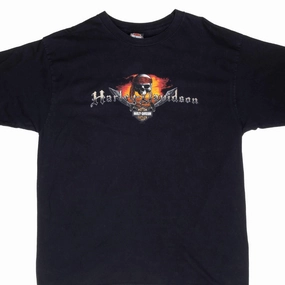 VINTAGE HARLEY DAVIDSON US VIRGIN ISLAND 2007 TEE SHIRT LARGE MADE IN USA discount offer