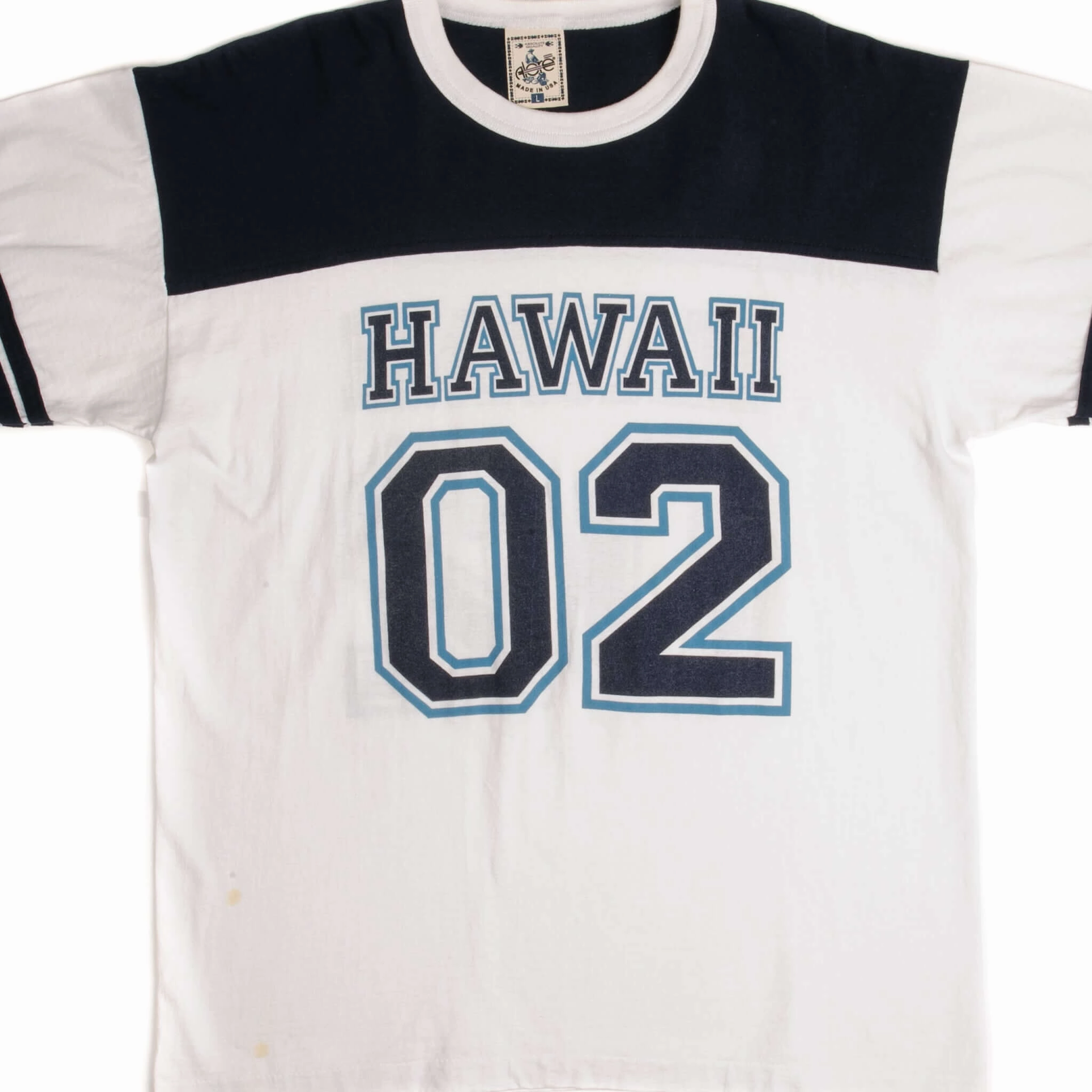 Perfect Fit Wear Comfy Look Wear VINTAGE HAWAII 02 TEE SHIRT SIZE LARGE MADE IN USA